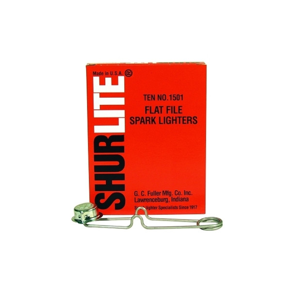 Shurlite® Spark Lighter, Flat Lighter with Round Cup Design