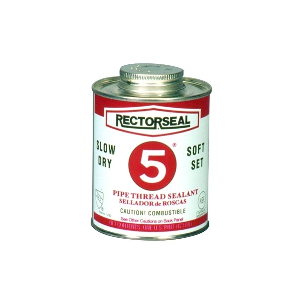 No. 5® Pipe Thread Sealant, 1 qt Can, Yellow
