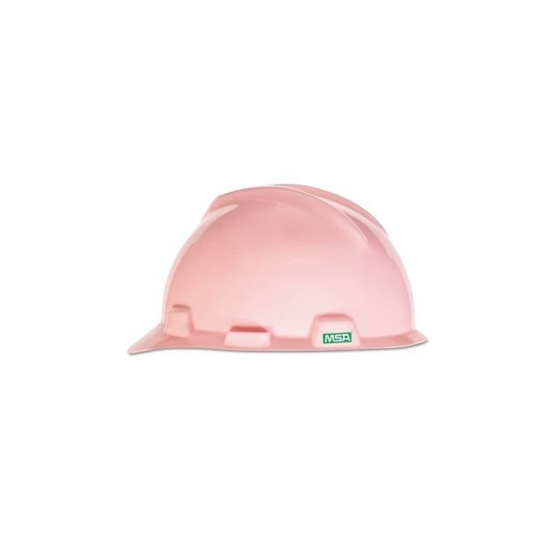 V-Gard® Slotted Hard Hat Cap, Staz-On® Suspension, Pink