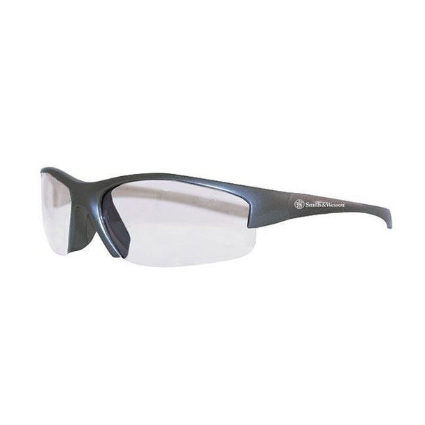 Smith & Wesson® Equalizer* Eyewear, Gunmetal Frame, Clear Anti-Fog Lens, 1/Each