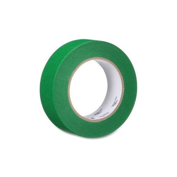 UV Resistant Green Masking Tape, 1.417 in W x 60 yd L, 4.8 mil Thick