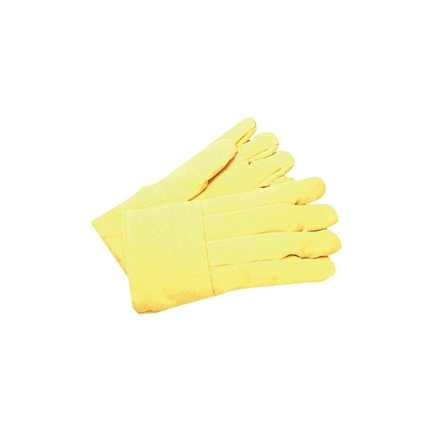 High Heat Wool-Lined Kevlar® Gloves, Large, Yellow