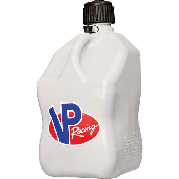 VP Racing 5.5 Gal. Motorsport Utility Jug with Hose, White 3520-CA