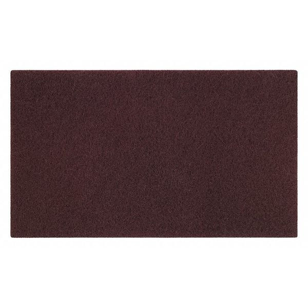 Tough Guy Stripping Pad,Size 14" x 28",Maroon,PK10 453T22