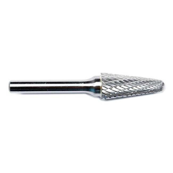 Manufacturer Varies Cone Bur,Pointed End,5/8",Carbide 19D909