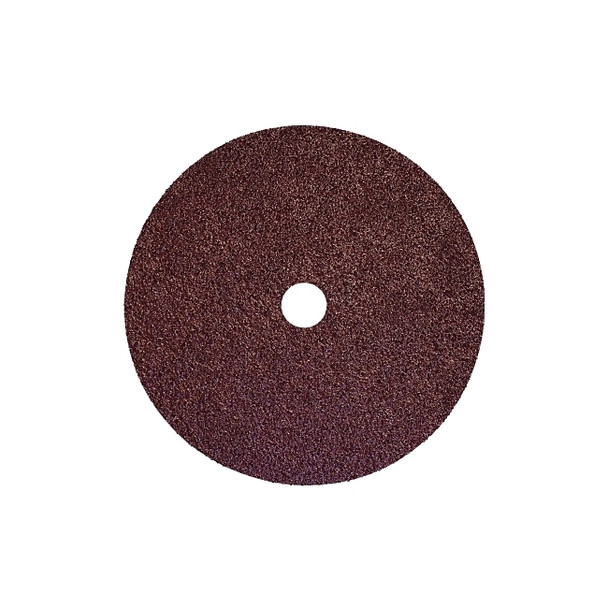 Resin Fiber Disc, 7 in dia, 24 Grit, 7/8 in Arbor, 8500 RPM