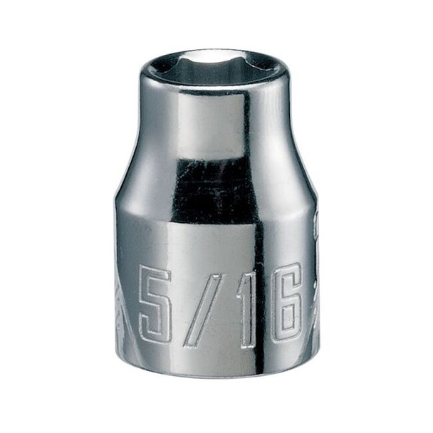 Craftsman Sockets, 3/8" Drive 5/16" 6 Point SAE Sh CMMT43000 Pack of 4