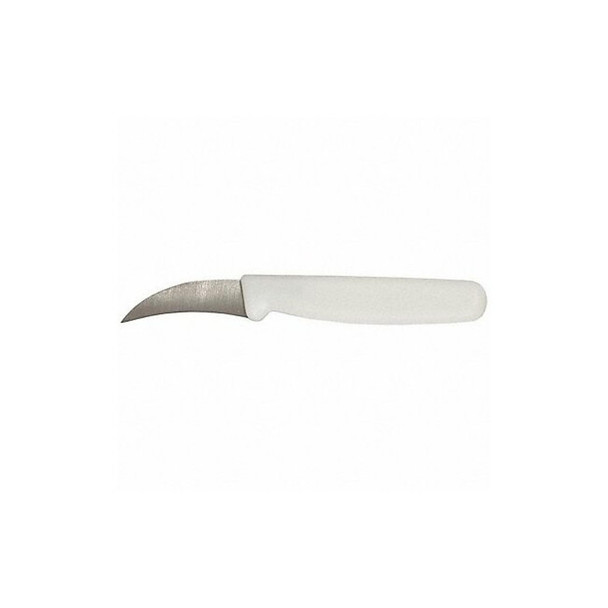 Crestware Peeling Knife,Straight,2-3/4 in. L,White,PK12 KN01