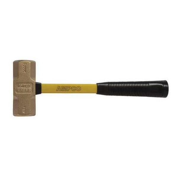 Ampco Safety Tools Blacksmith Hammer,6 lb.,15" L,Fiberglass H-702FG