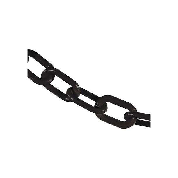 Mr. Chain 2" x 300' Black Heavy Duty Plastic Safety Chain 51003-300
