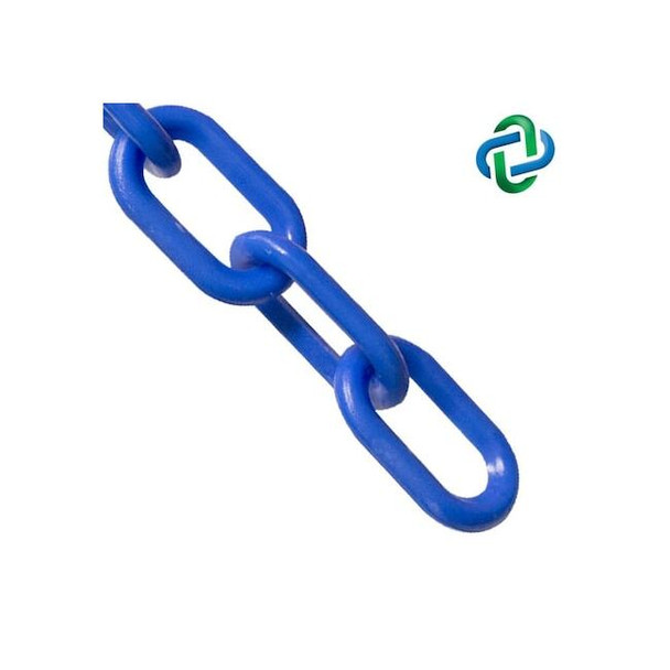 Mr. Chain Blue Plastic Chain 1"(#4,25 mm)x100 ft 10006-100