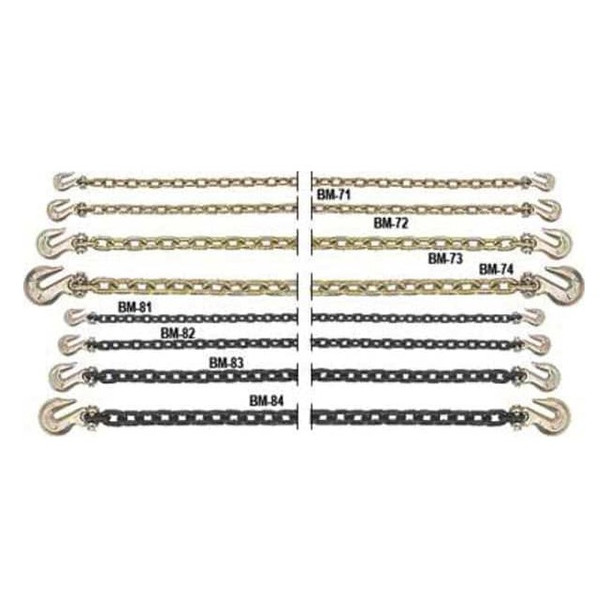 B/a Products Co Chain,Grade 70,5/16 Size,15 ft.,4700 lb. 11A-516G715