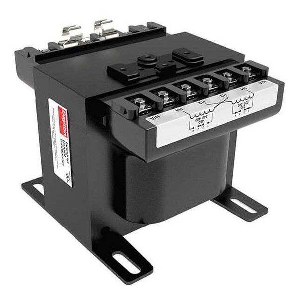 Dayton Control Transformer, 500 VA, 24V AC, 120/240V AC 31EH83