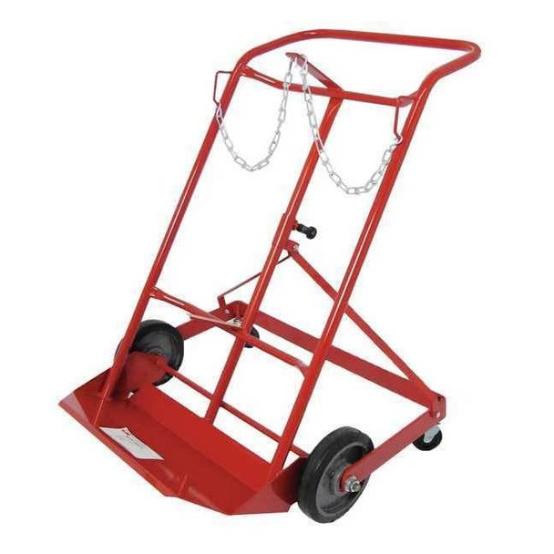 Dayton Cylinder Hand Truck,500lb,42"x19"x24-1/2 34D674