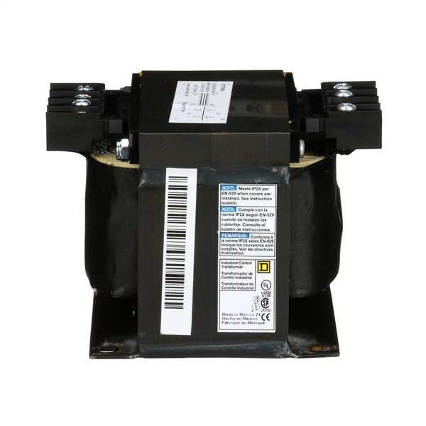 Square D Control Transformer, 500 VA, Not Rated, 120V AC, 277V AC 9070T500D4