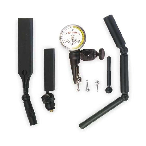 Starrett Dial Test Indicator,Hori,0 to 0.030 In 711LCSZ