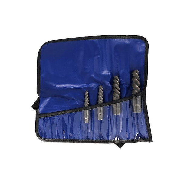 Cleveland Screw Extractor Set,Carbon Steel C00917