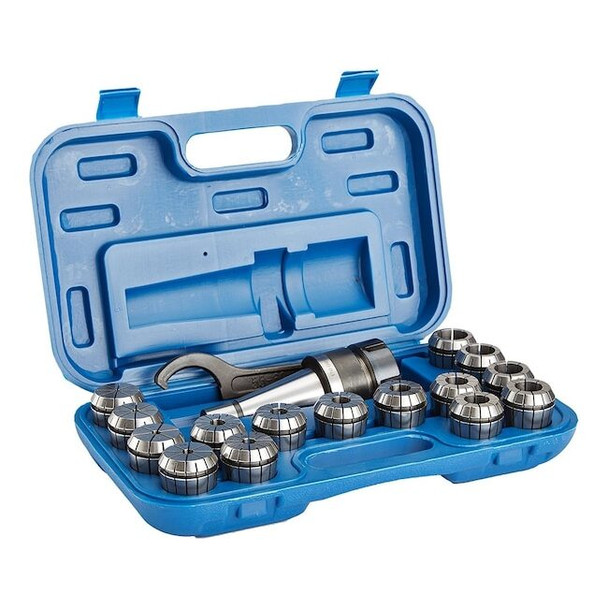 Hhip R8 17 Piece ER-40 Spring Collet Chuck Set 3900-0005