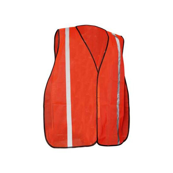 Condor Back Stp Vest, Unrated Orange/Red, L/XL 786F32 Condor Back Stp Vest, Unrated Orange/Red, L/XL 786F32