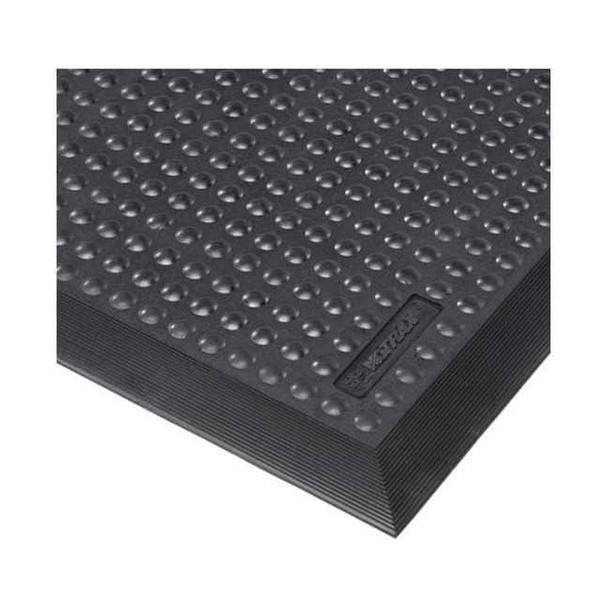 Condor Black Static Dissipative Mat, 13 mm Thick, Rubber 38ZA90