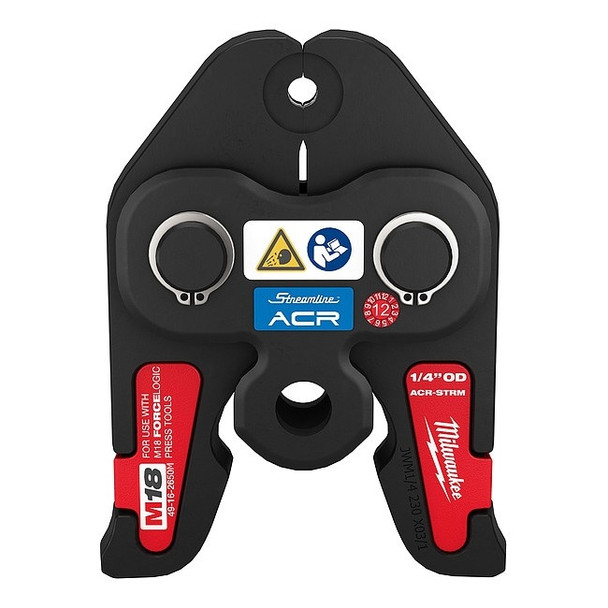 M18 FORCE LOGIC Press Jaw, For 1/4 in Copper (HVAC) Pipe