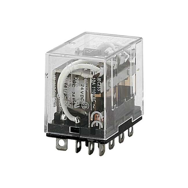 Plug-In, General Purpose Relay, Square, 25.5 mA, 14 Pins, Plug-in