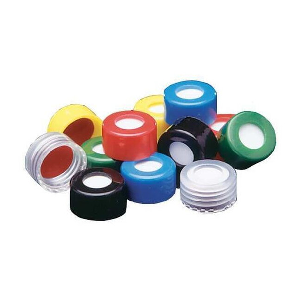 Qorpak Closure, 9mm, Polypropylene, Blue, PK1000 VC11298-122