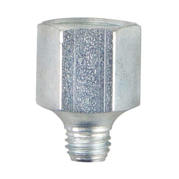 Westward Grease Fitting Adapter,Stl,3/4" L,PK5 52NZ81