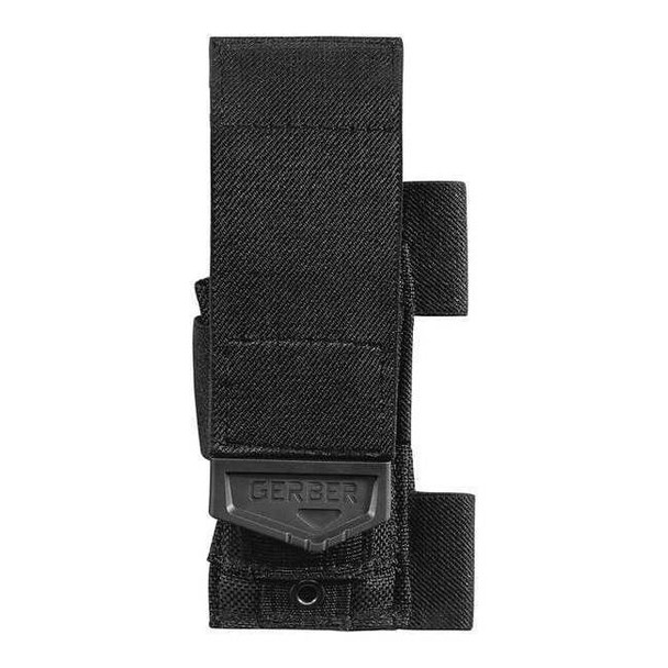 Gerber Tool Pouch, Tool Sheath, Black, Nylon, 3 Pockets 30-001222