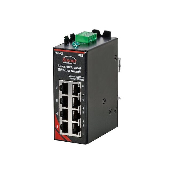 Red Lion Ethernet Switch SL-8ES-1