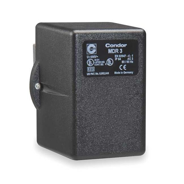 Pressure Switch, Standard, 3PST, 1 Ports, 3/8" FNPT, 60 to 232 psi Range