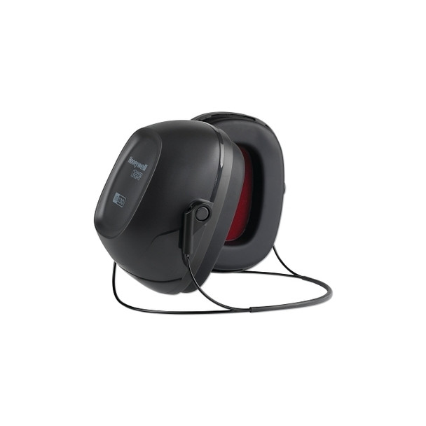 VeriShield™ 100 Series Passive Earmuffs, 28 dB, Black, Behind-the-Neck, VS130N
