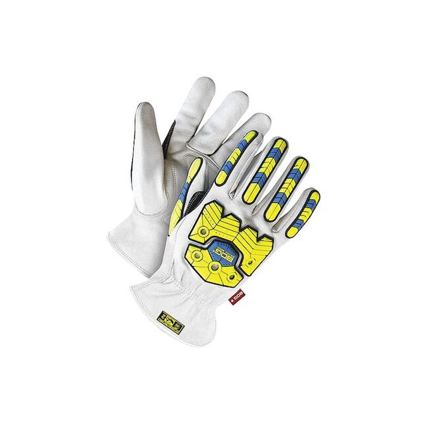 Bdg Cut-Resistant Leather Gloves, Cut Level A5 ,XS 1 PR 20-9-10697-XS