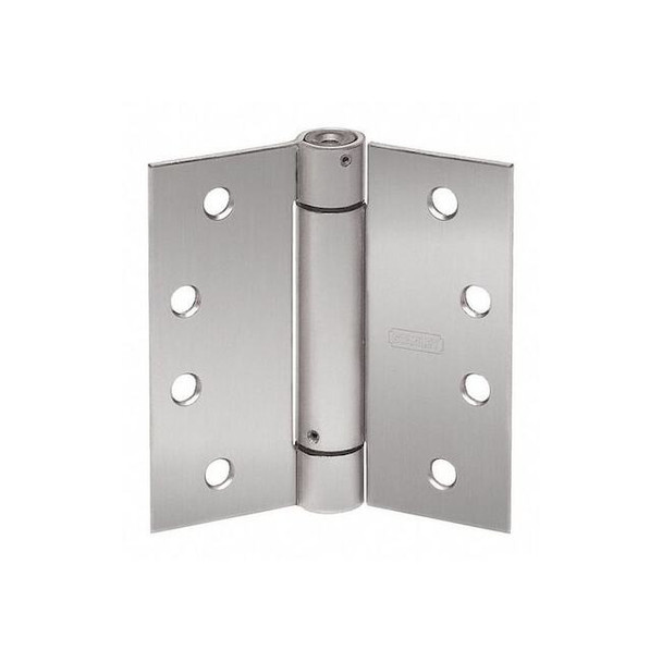 Spring Hinge,Steel,125.0 lb. Load Cap. Pack of 3