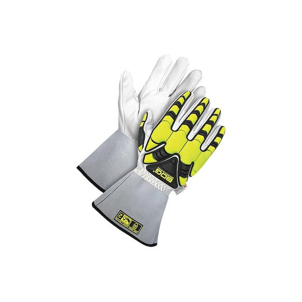 Bdg Cut-Resistant Leather Gloves, Cut Level A5 ,M 1 PR 20-9-1885-M