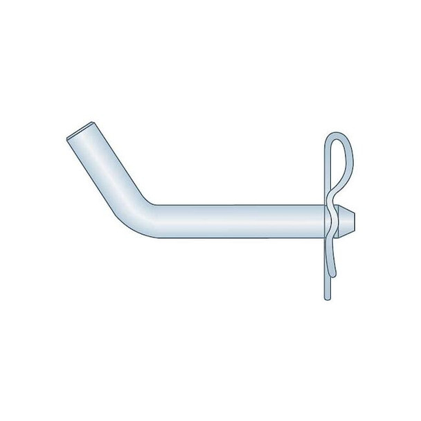 Manufacturer Varies Bent Clevis Pin, 5/8 in Dia, Steel, 1 PK BTP-0625-4000BP