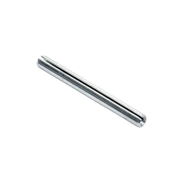 Slotted Spring Pin, 3/32 in Outside Dia, 1-in L, Steel, 25 PK