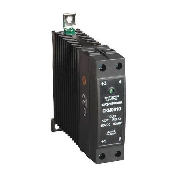 Crydom Solid State Relay, 1 Phase, Screw Clamp, DIN Rail & Panel, MOSFET CKM0620