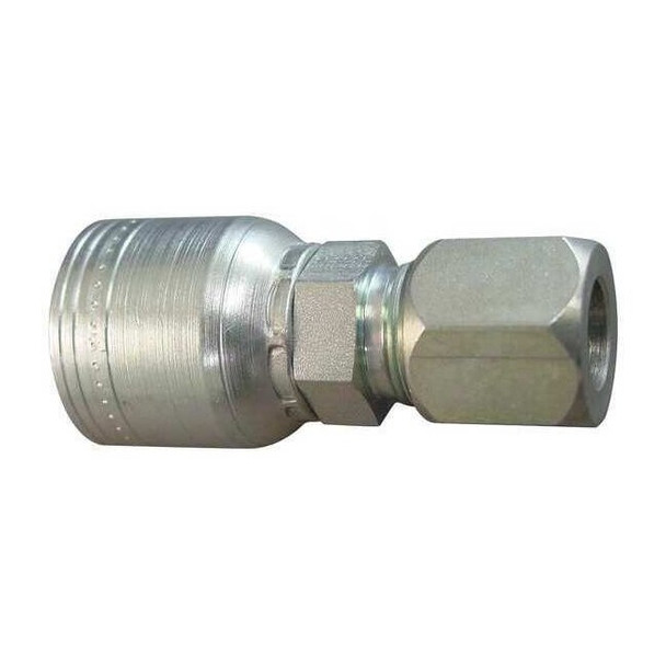 Eaton Aeroquip Tube Fitting,3/8" Hose,3/8"Tube 1AA6MT6