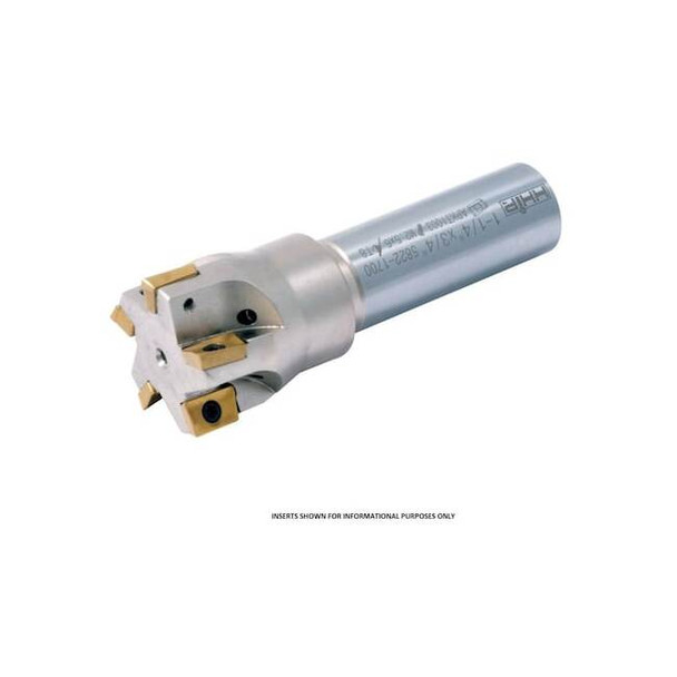Hhip 1-1/4" Square Shoulder Coolant-Thru Indexable End Mill 5822-1700