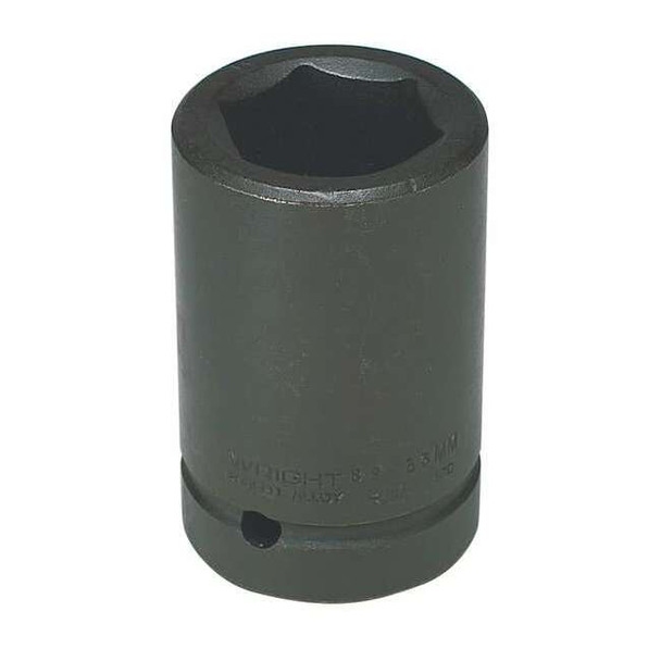 Wright Tool 1" Drive, 50mm Size, Metric Impact Socket, 6 Pts 89-50MM