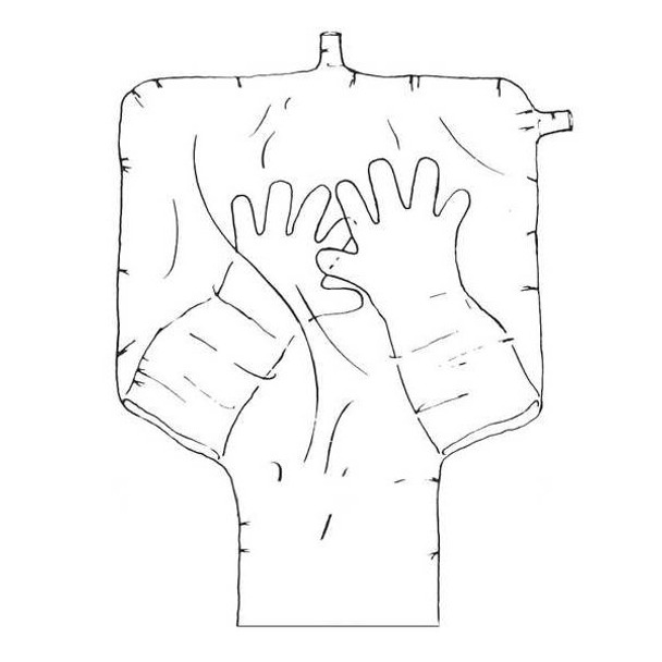 Glas-Col Glove Bag 108D X-37-37HG