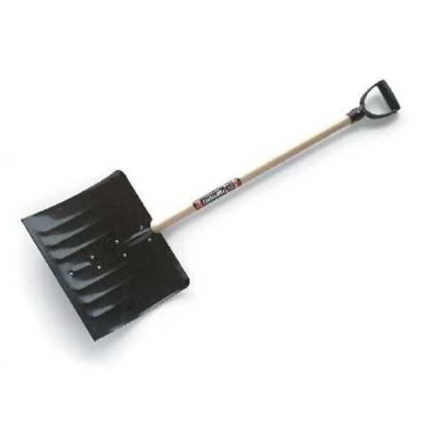 Manufacturer Varies Snow Shovel,Steel Blade,18" W 1640700