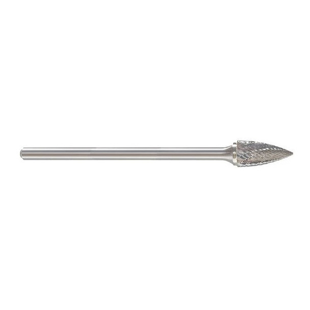 Manufacturer Varies Carbide Bur,Pointed Tree,1/4,1/4 Shank 310-002721