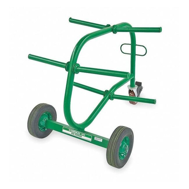Greenlee Wire Caddy,Wheeled,6 Spindle,225Lb Cap 909
