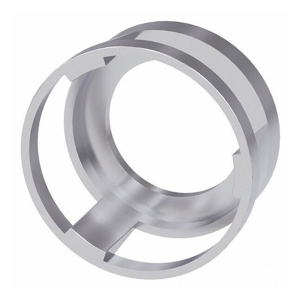 Siemens Pushbutton Guard, 22 mm, Metal, Silver 3SU1950-0DK80-0AA0