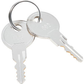 Global Industrial Replacement Key for Shop Desk Upper Cabinet 249623