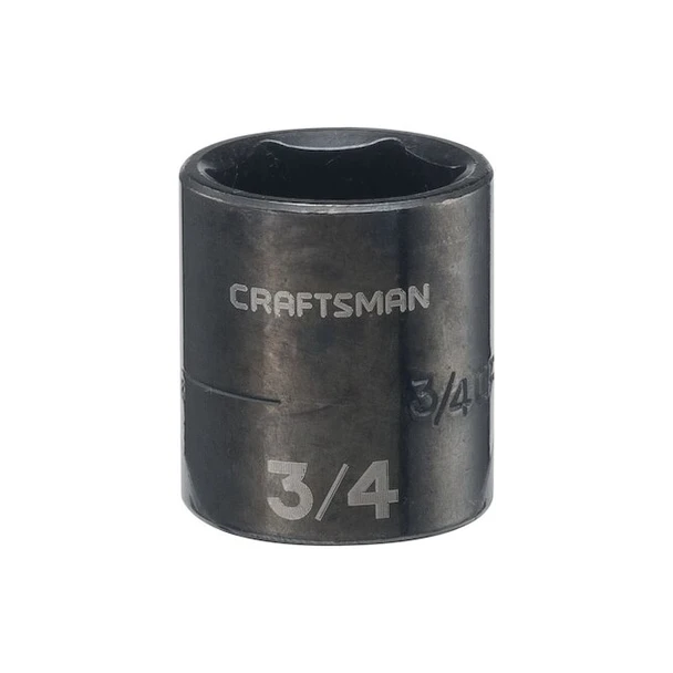 Craftsman Sockets, 3/8" Drive 3/4" SAE Impact Shal CMMT15838