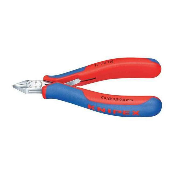4 1/2 in 77 Diagonal Cutting Plier Standard Cut Pointed Nose Uninsulated