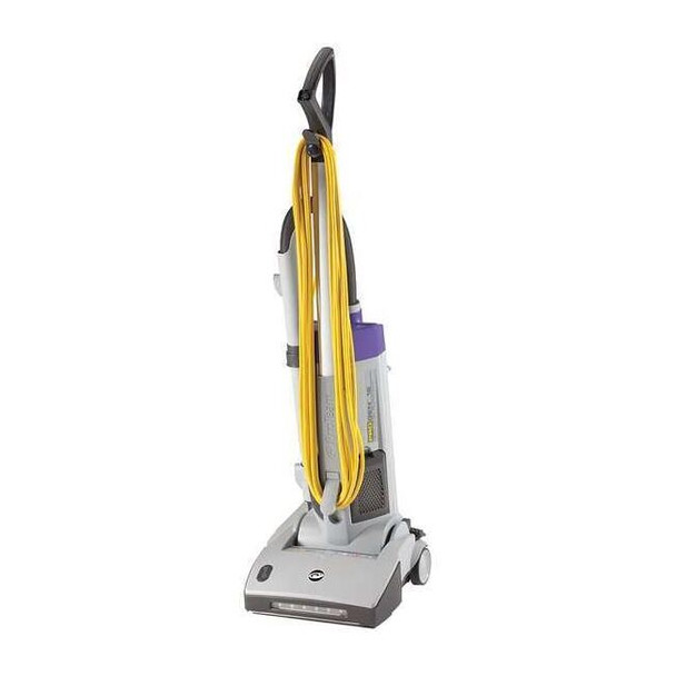 Proteam Upright Vacuum Cleaner,Gray,17 lb 107329